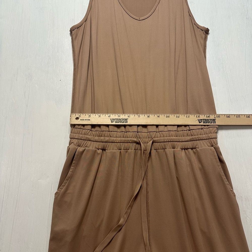 Wishlist Women's Tank Jumpsuit in Camel - Picture 4 of 11